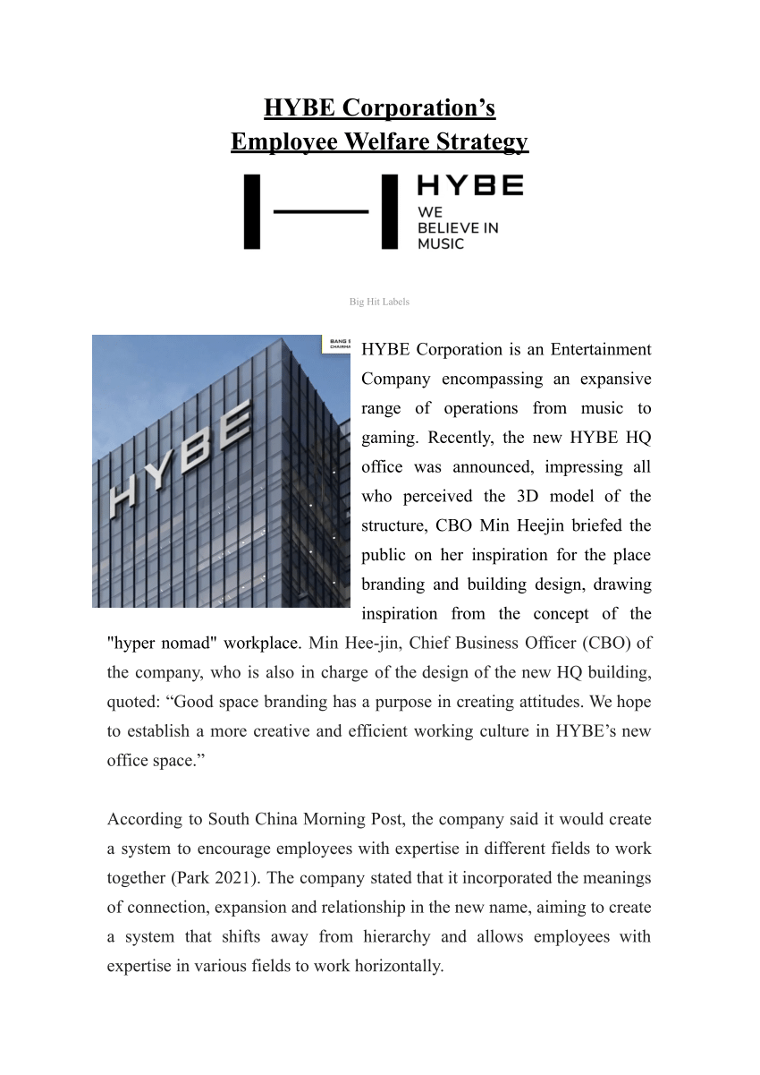 BTS' agency Big Hit Entertainment changes its name to HYBE as it looks to  expand