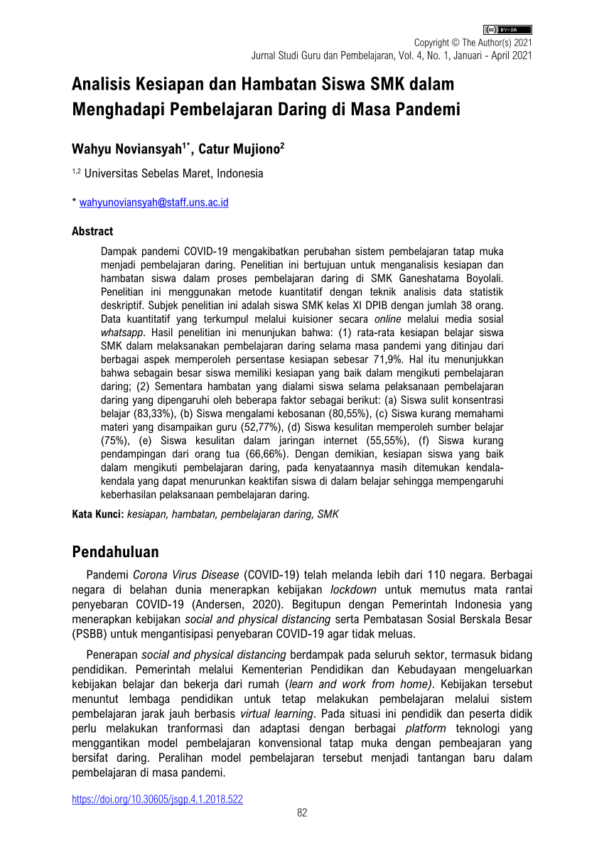 [PDF] Analisis Kesiapan dan Hambatan Siswa SMK dalam Menghadapi