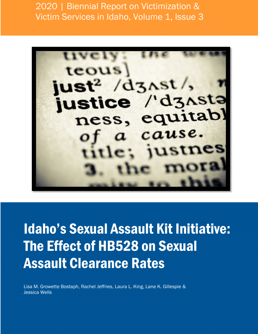 Pdf Idahos Sexual Assault Kit Initiative The Effect Of Hb528 On Sexual Assault Clearance Rates 