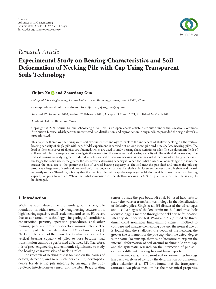 Experimental Investigation of the Impact of Necking Position on Pile  Capacity Assisted with Transparent Soil Technology