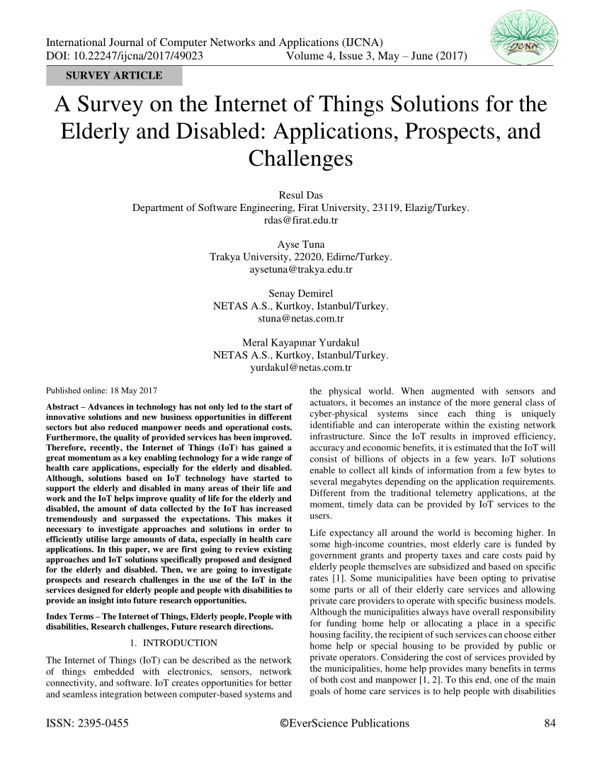 pdf-a-survey-on-the-internet-of-things-solutions-for-the-elderly-and