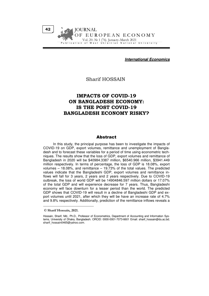 research paper on bangladesh economy