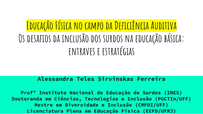 Primeira Escola de Surdos no Brasil 1857 (INES) - Academia de Libras