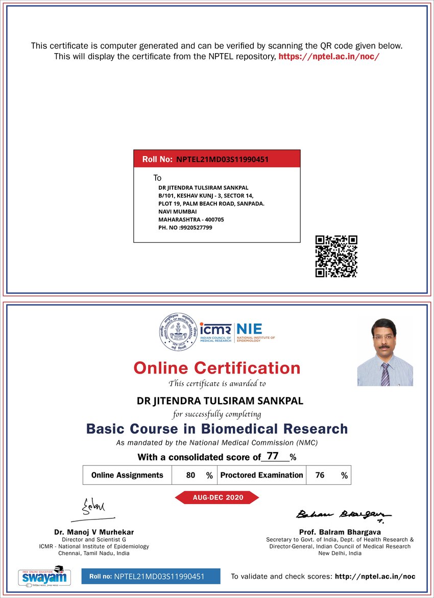 biomedical research basic course