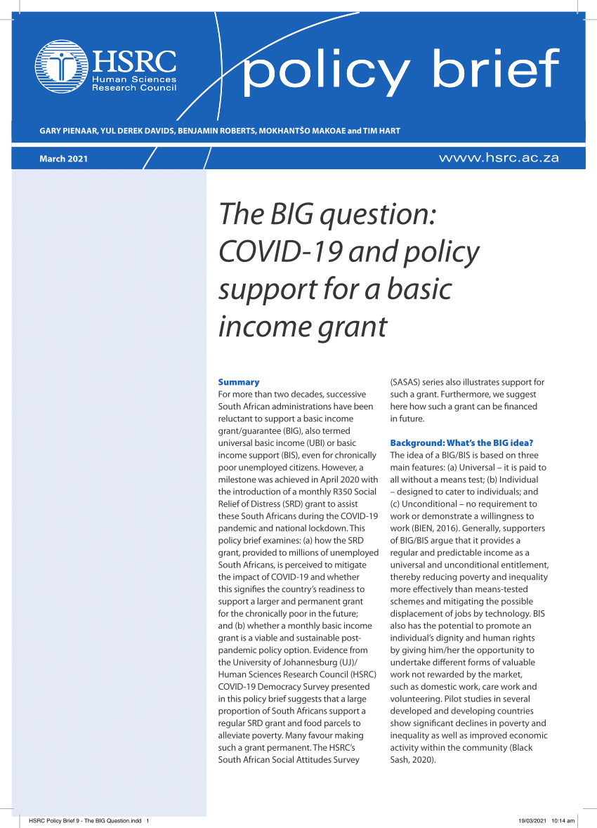 Policy Brief SampleTemplates