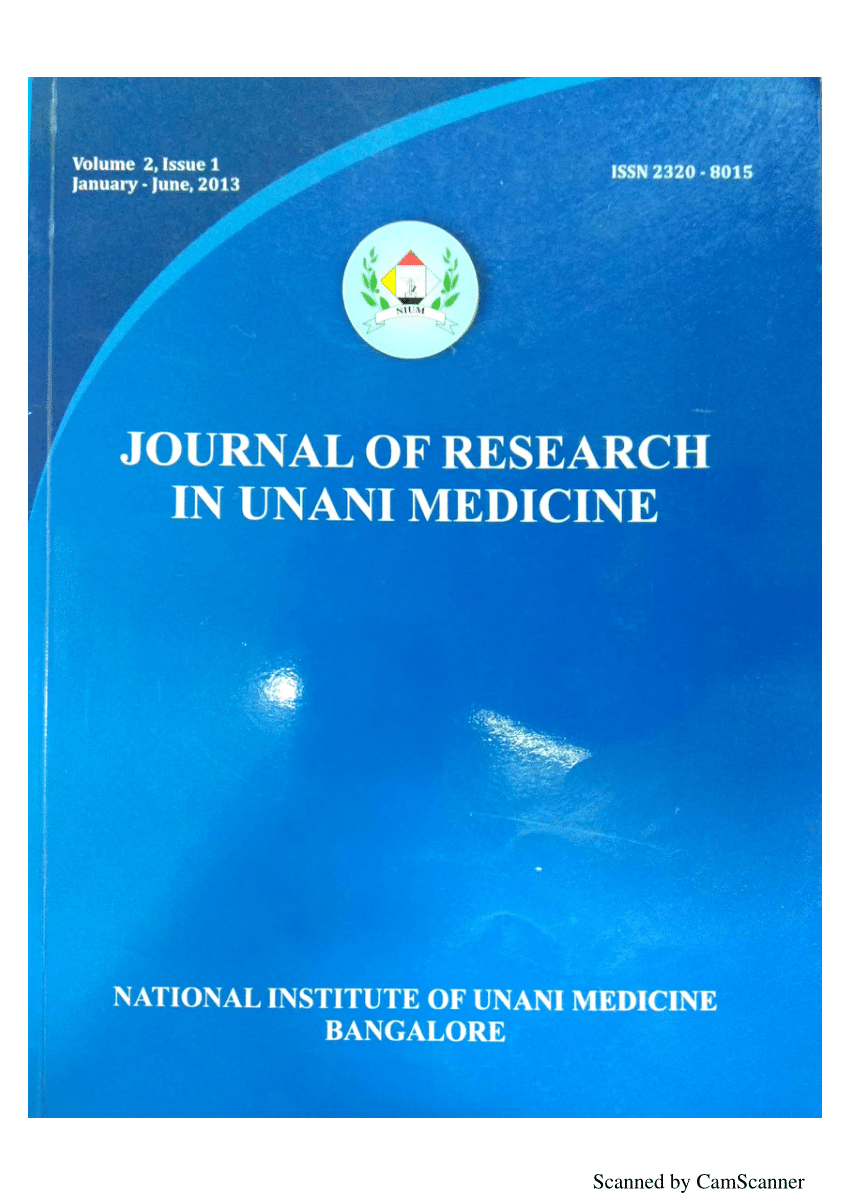 unani medicine research paper