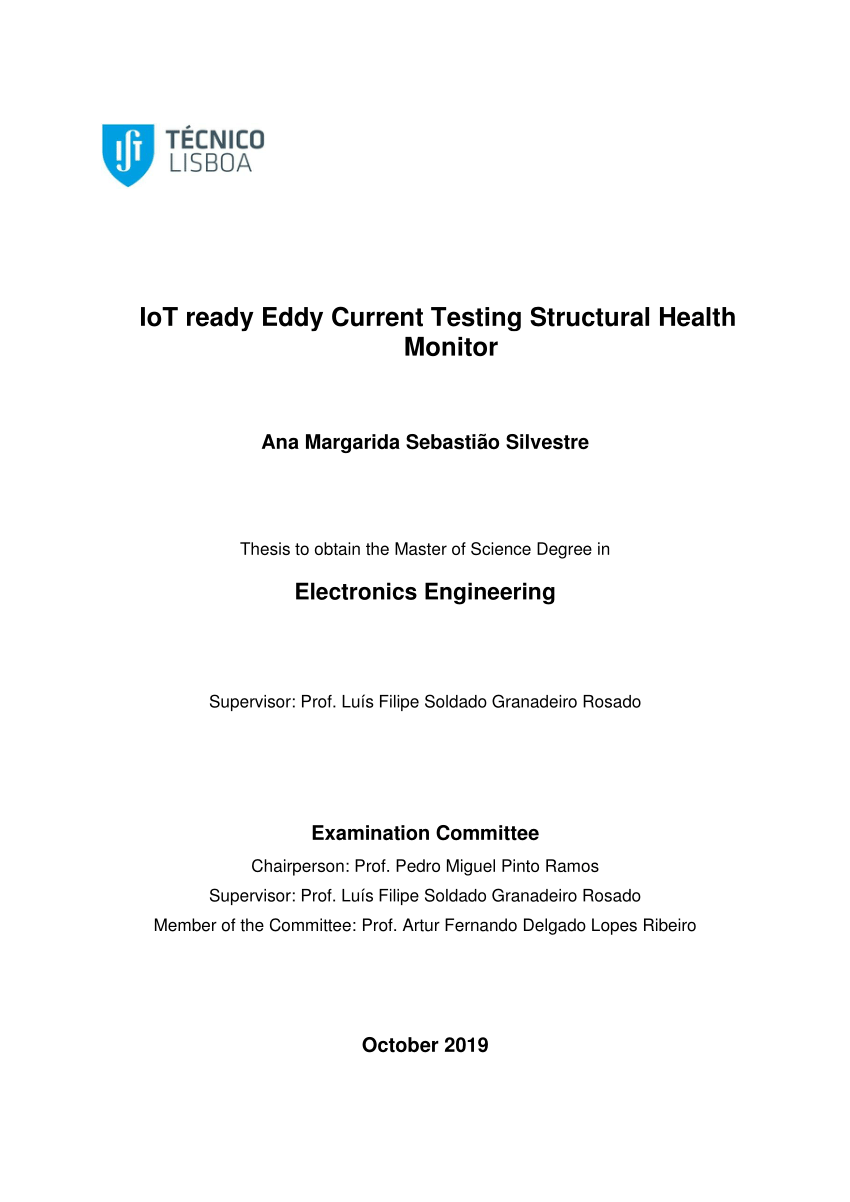 health monitoring thesis