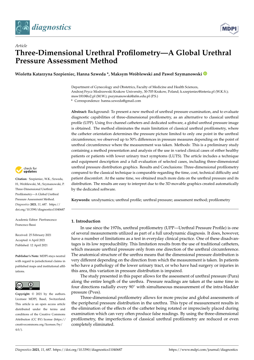 Multiparity Reduces Urethral and Vaginal Pressures Following the