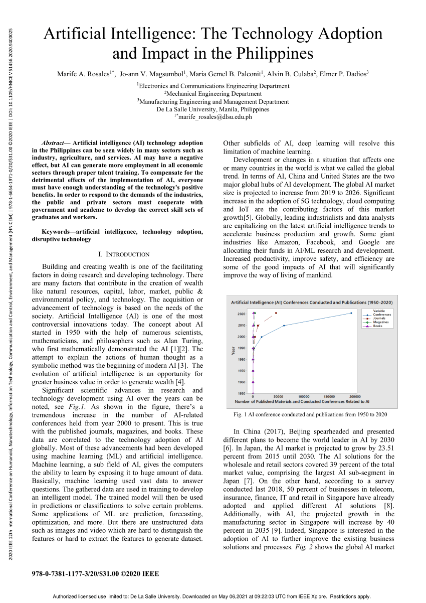 artificial intelligence in the philippines research paper