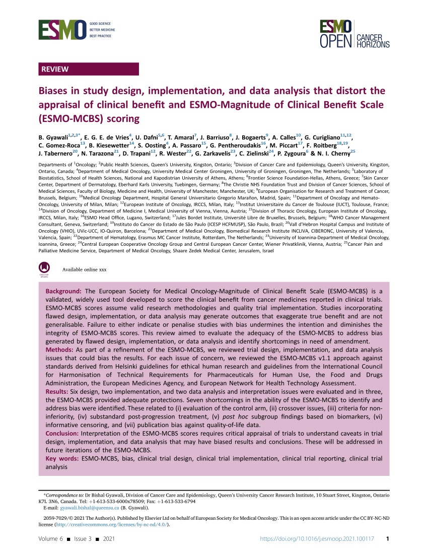 PDF) BIASES IN CRITICAL READING OF TIS LITERATURE