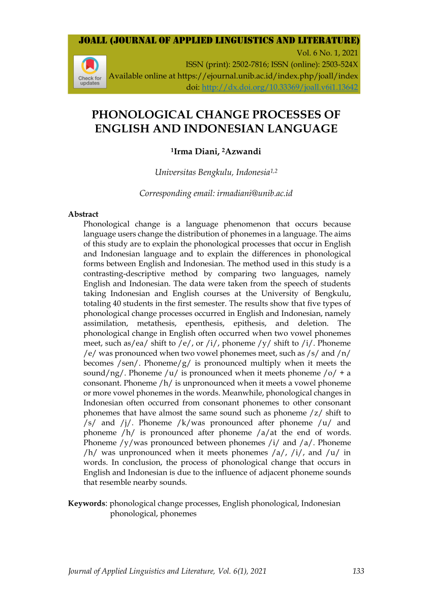 pdf-phonological-change-processes-of-english-and-indonesian