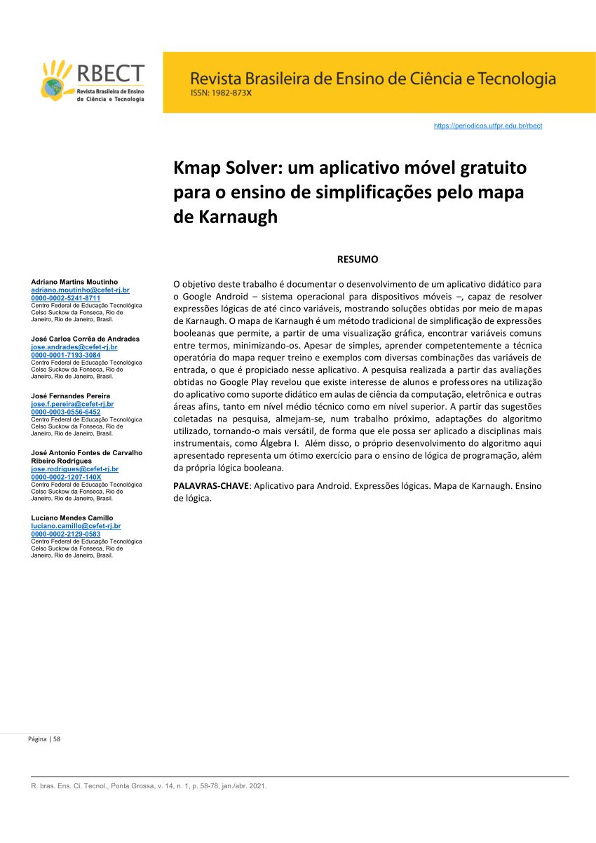 Simplificacao Usando Mapa de Karnaugh, PDF, Lógica matemática