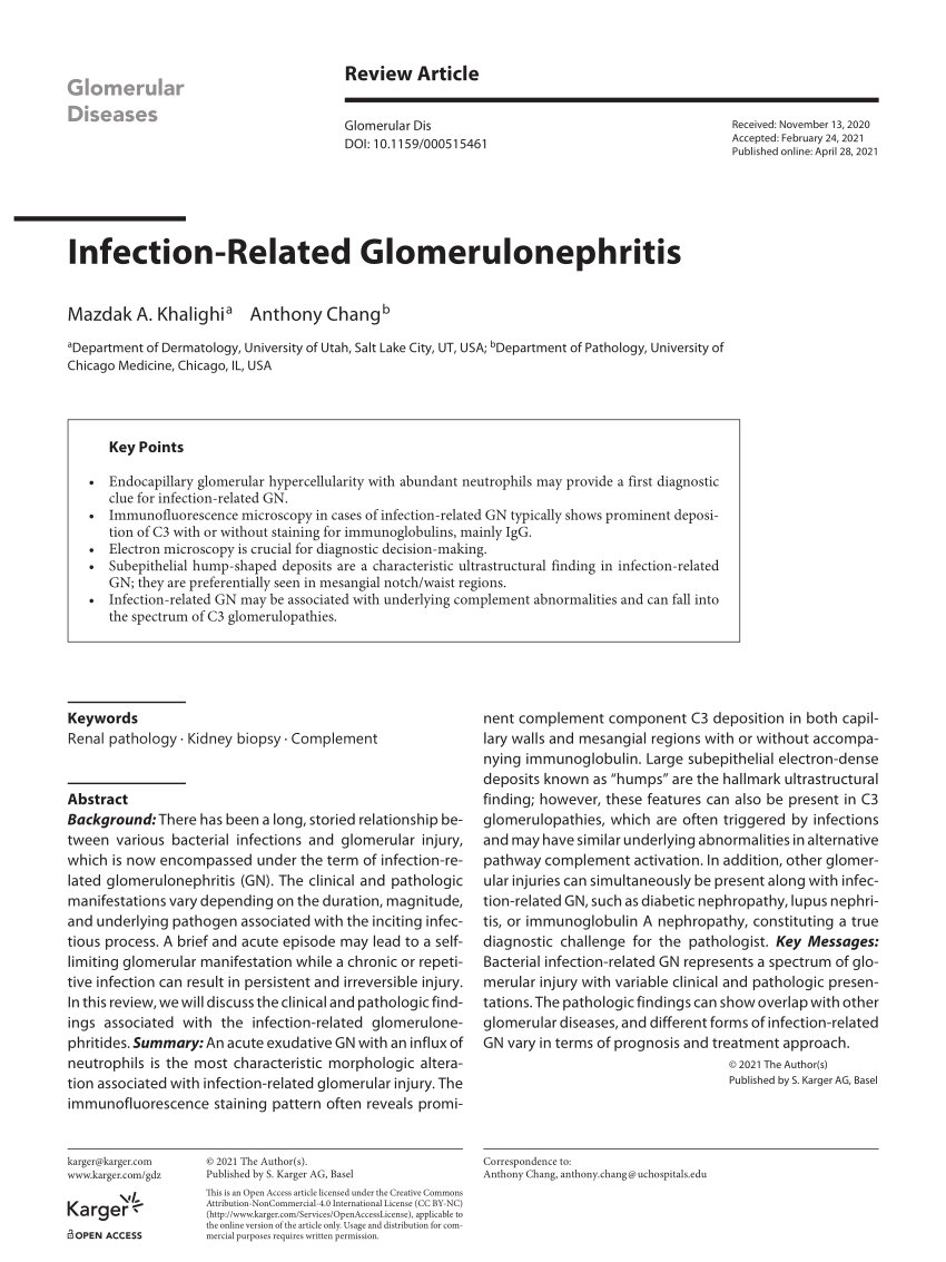 glomerulonephritis case study pdf