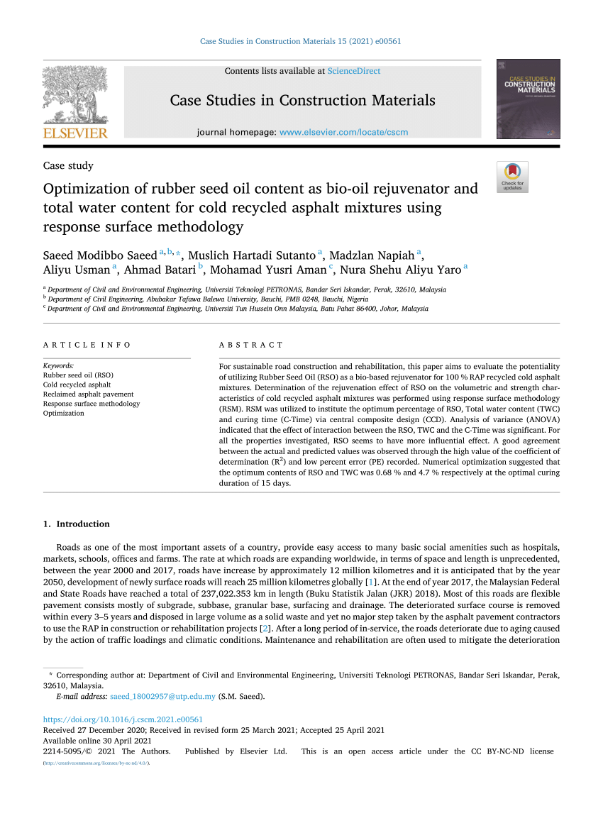 Evaluation of prina for use in asphalt modification - ScienceDirect