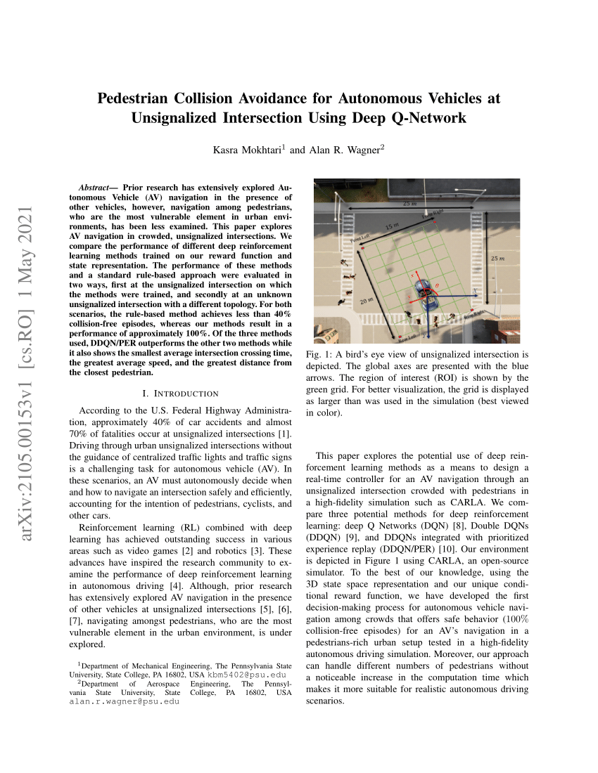 thesis on autonomous vehicles