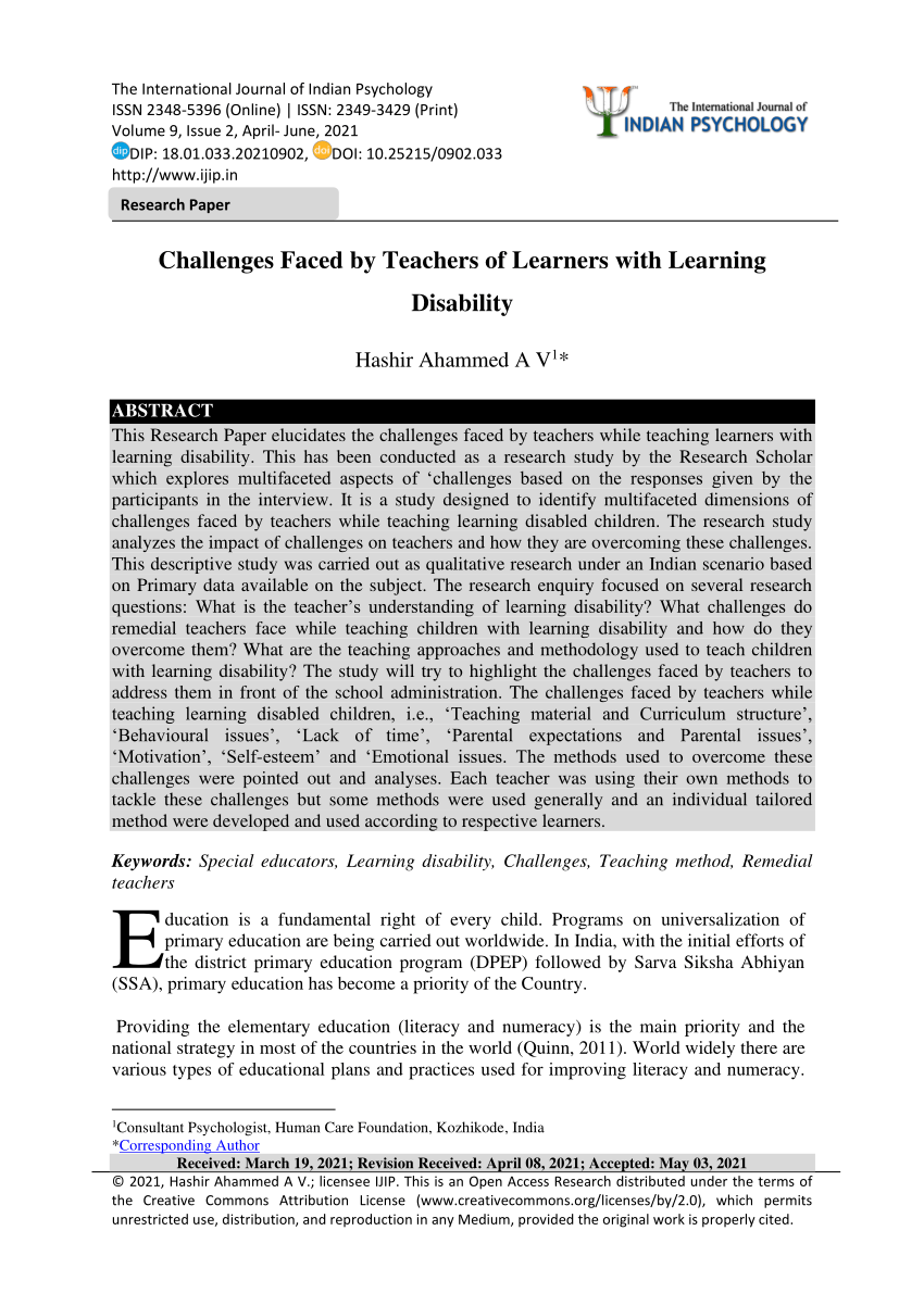 pdf-challenges-faced-by-teachers-of-learners-with-learning-disability