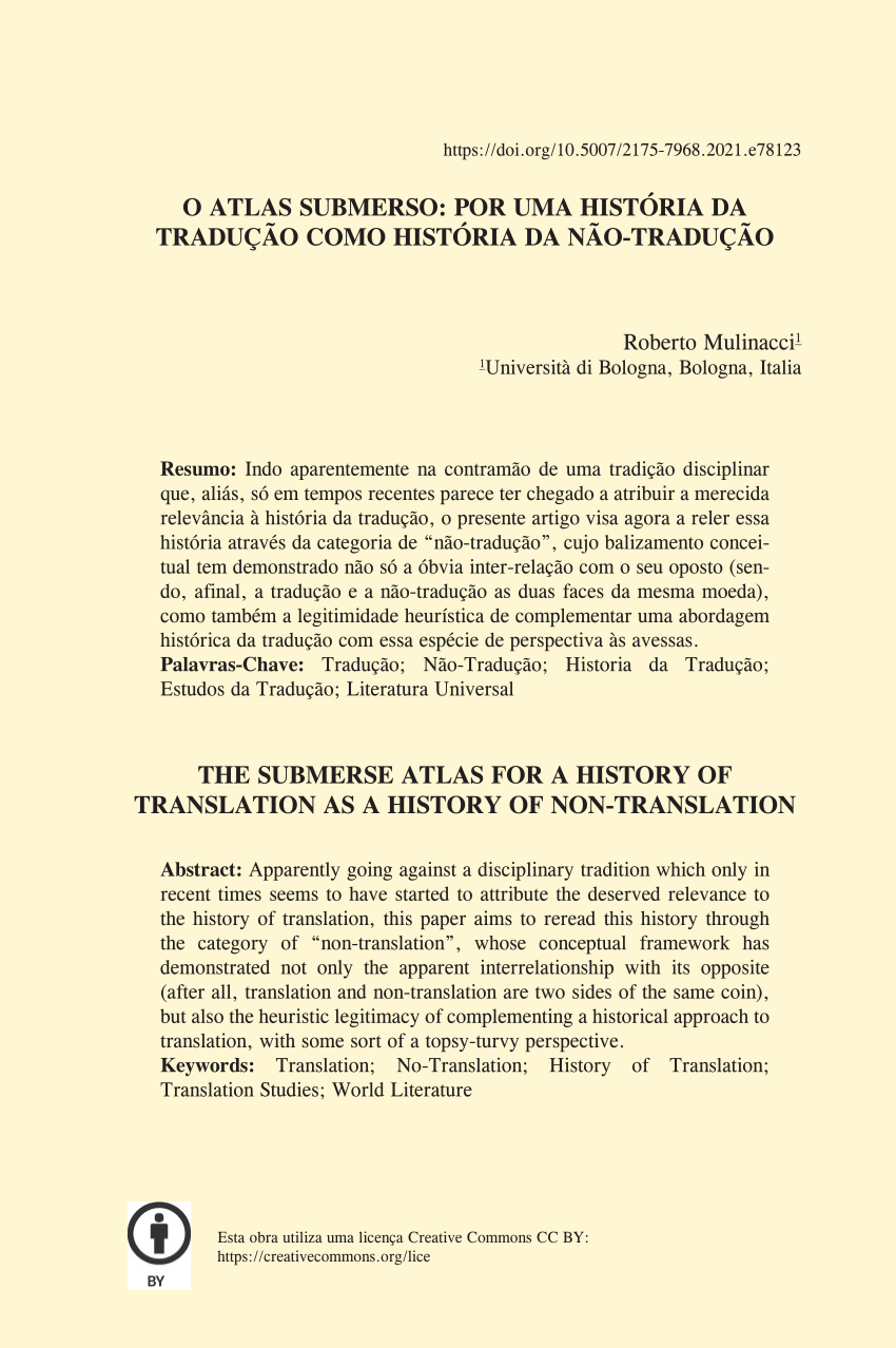 PDF) Cadernos de Tradução 39, vol. 2, 2019  Andréia Guerini, LAMBERT Jose,  and Walter Costa 