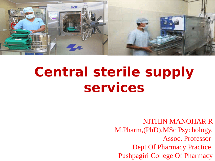 (PDF) 11. CENTRAL STERILE SUPPLY SERVICES