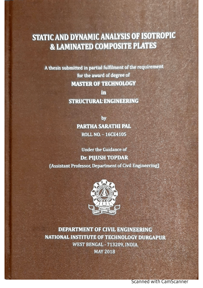 dtu mtech thesis