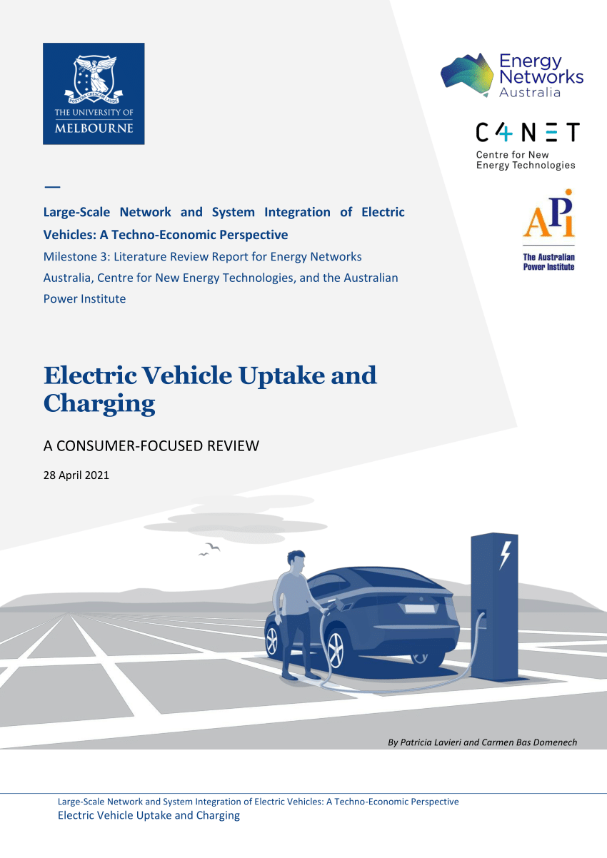 (PDF) Electric Vehicle Uptake and Charging A ConsumerFocused Review