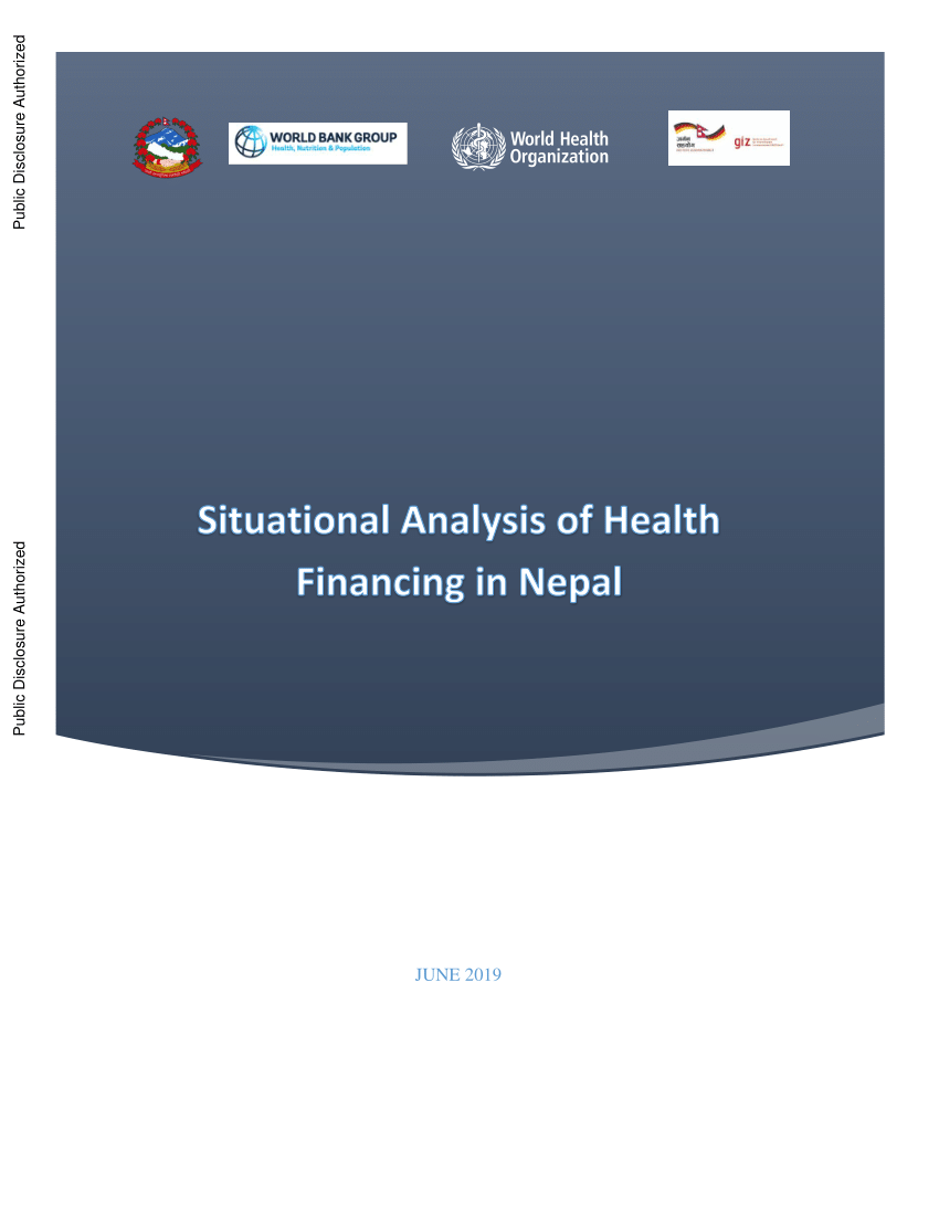 Pdf Situational Analysis Of Health Financing In Nepal