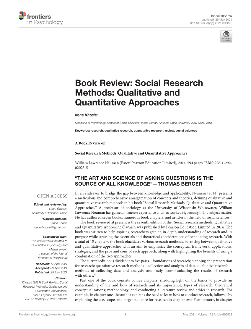 quantitative social work research