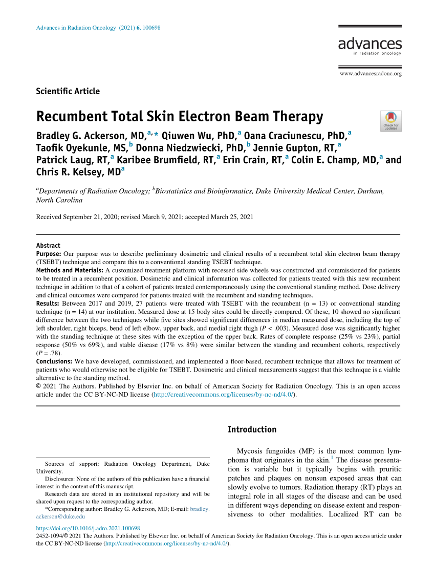 A method to improve dose uniformity during total skin electron