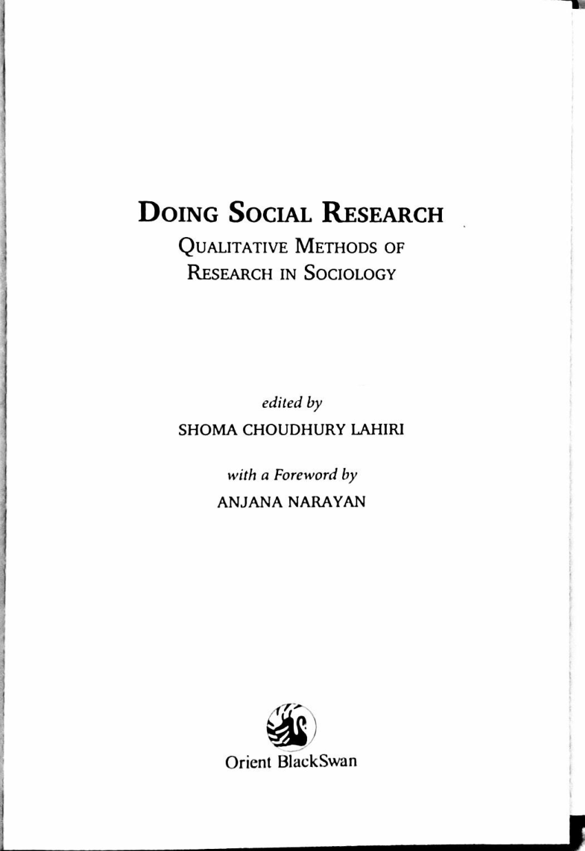 qualitative research title about social issues