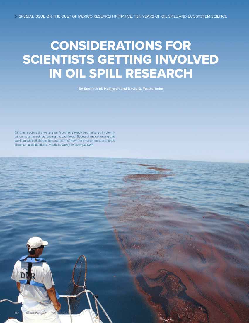 oil spill research
