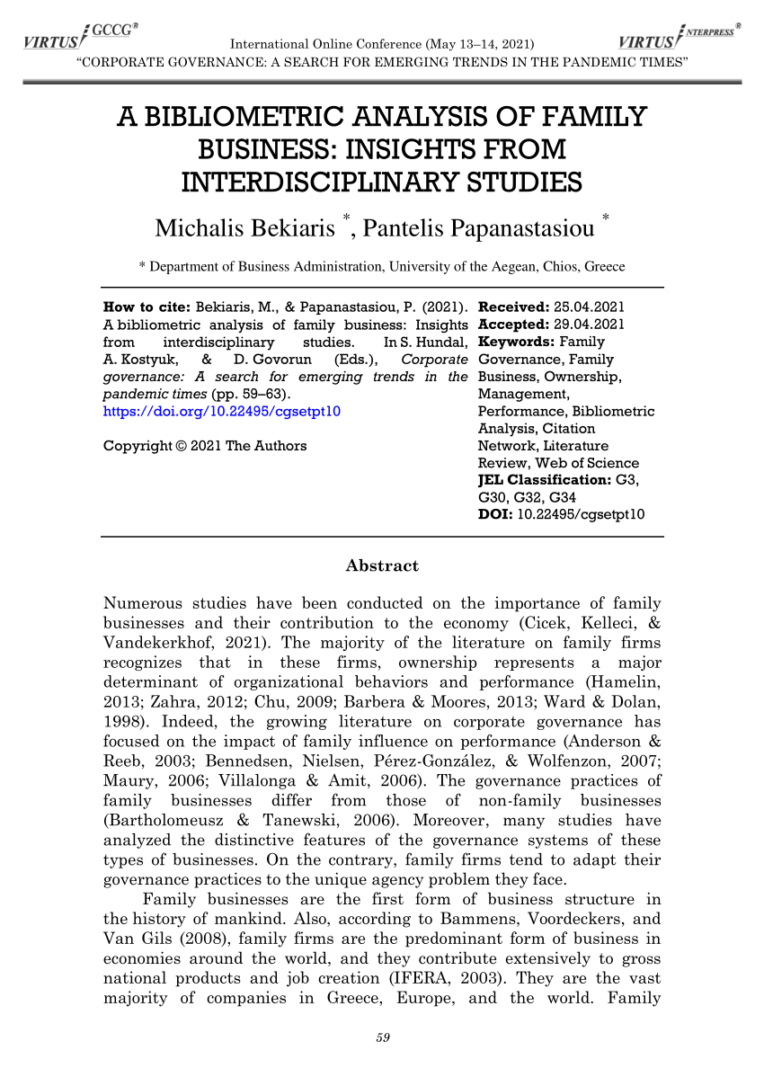 bibliometric analysis thesis pdf