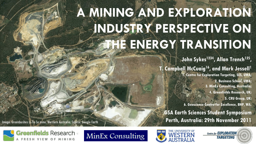 (PDF) A Mining and Exploration Industry Perspective on the Energy ...