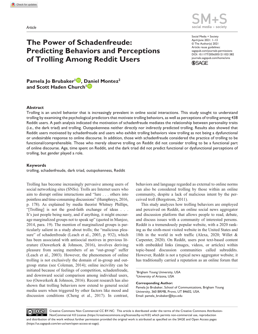 A Qualitative Analysis of Internet Trolling  Cyberpsychology, Behavior,  and Social Networking