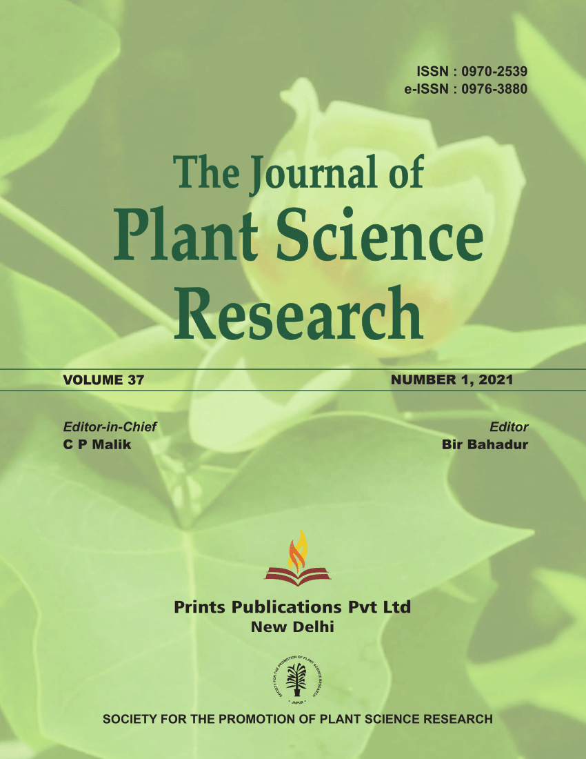 research on plant sciences