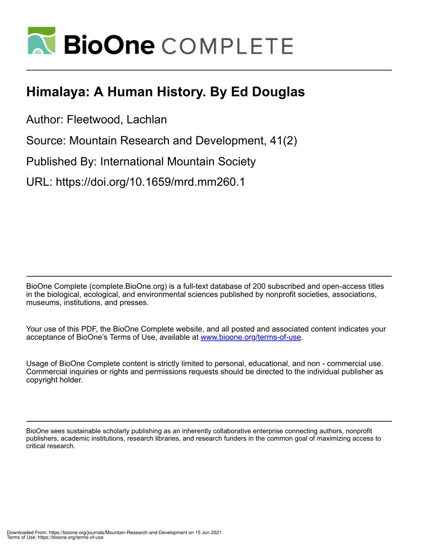 Himalaya a 2025 human history review