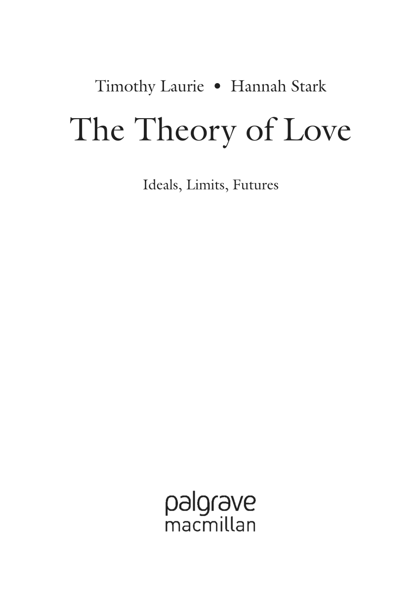 PDF) The Limits of Love: On Forgiveness
