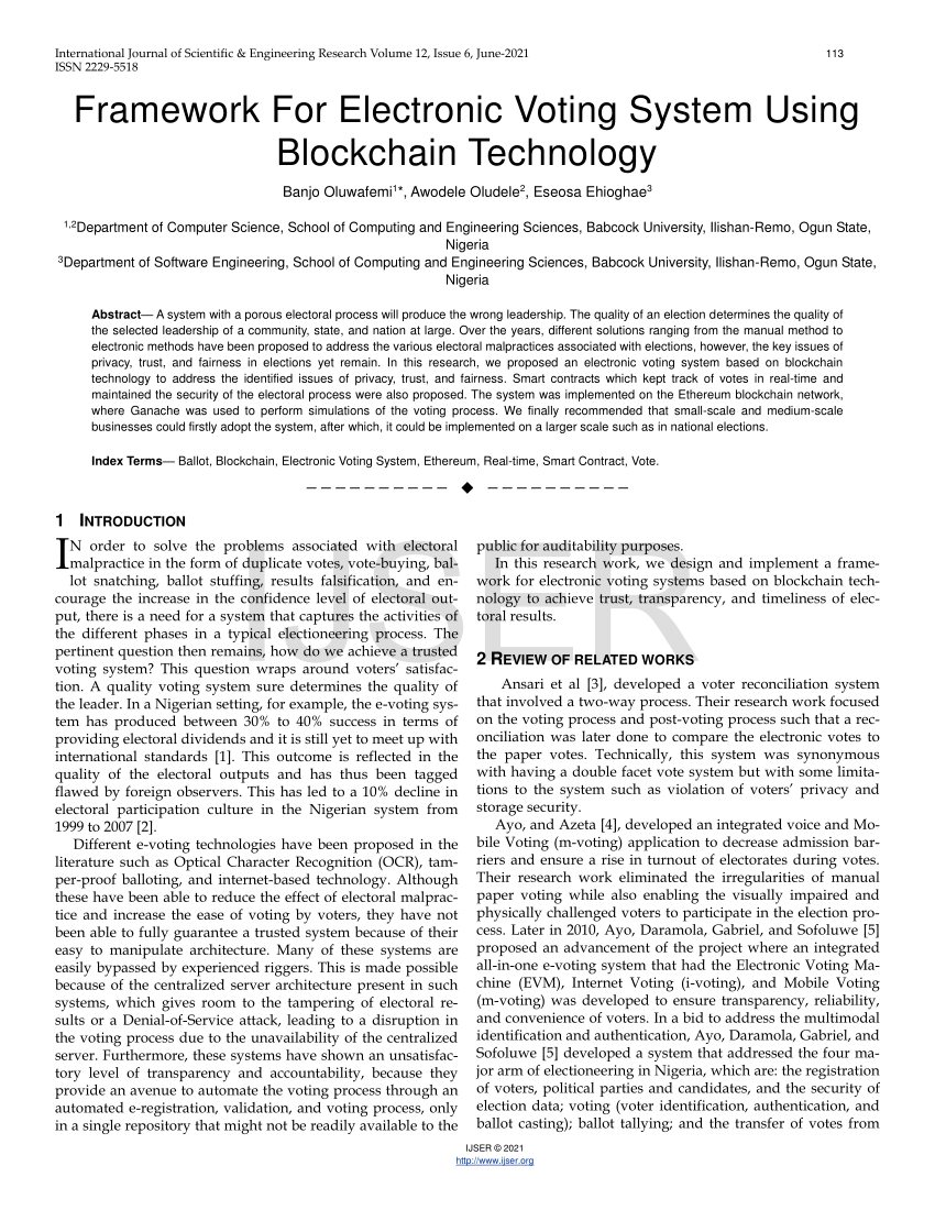 blockchain latest research papers