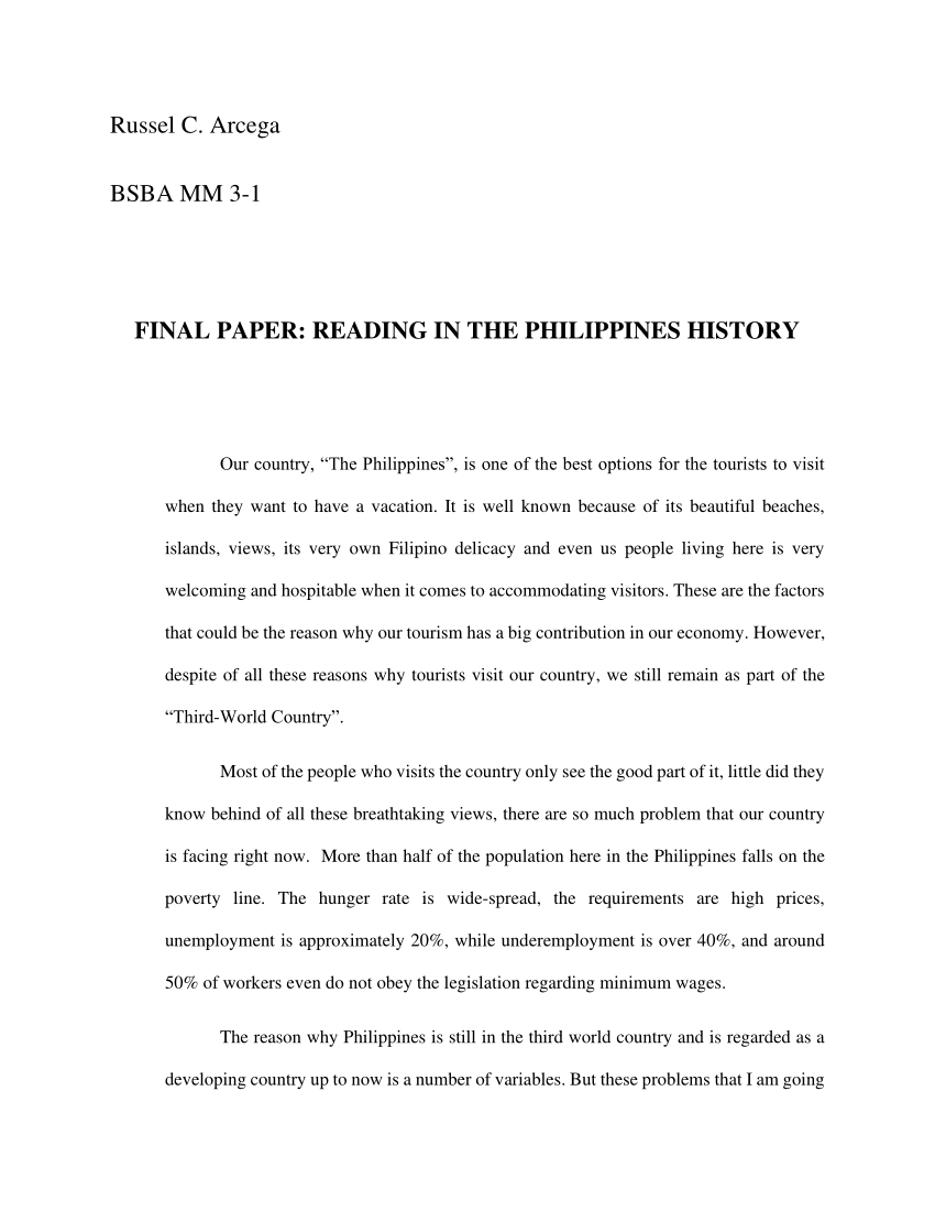 poor reading comprehension research paper philippines