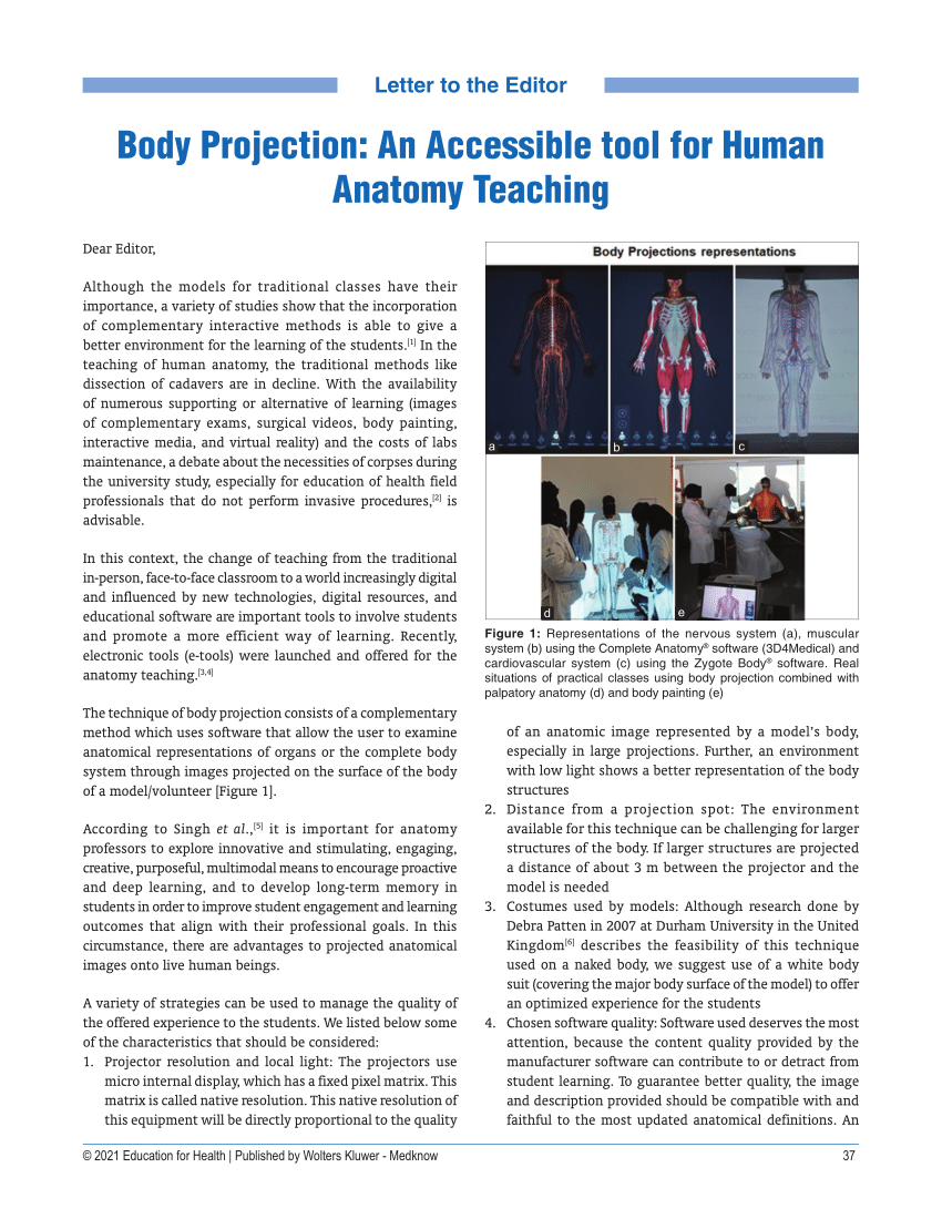 human anatomy program d