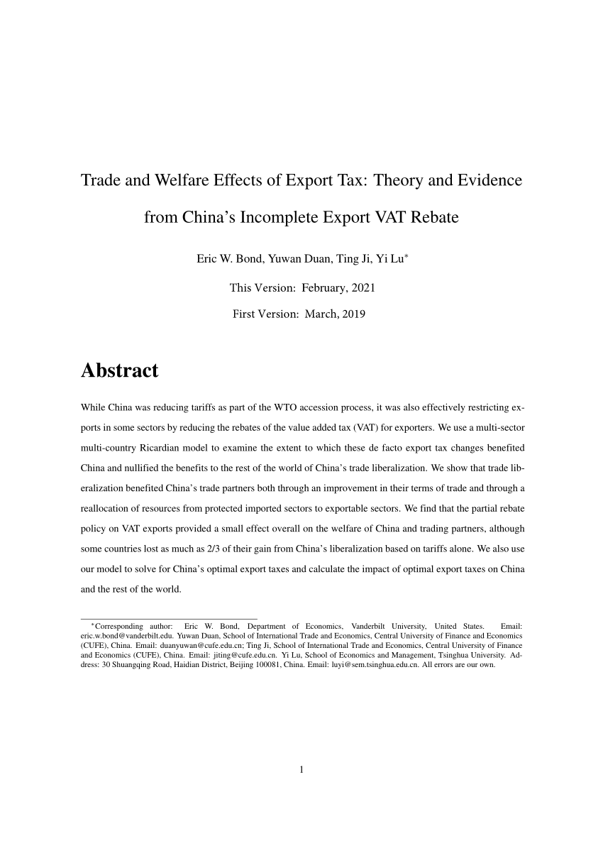 pdf-trade-and-welfare-effects-of-export-tax-theory-and-evidence-from