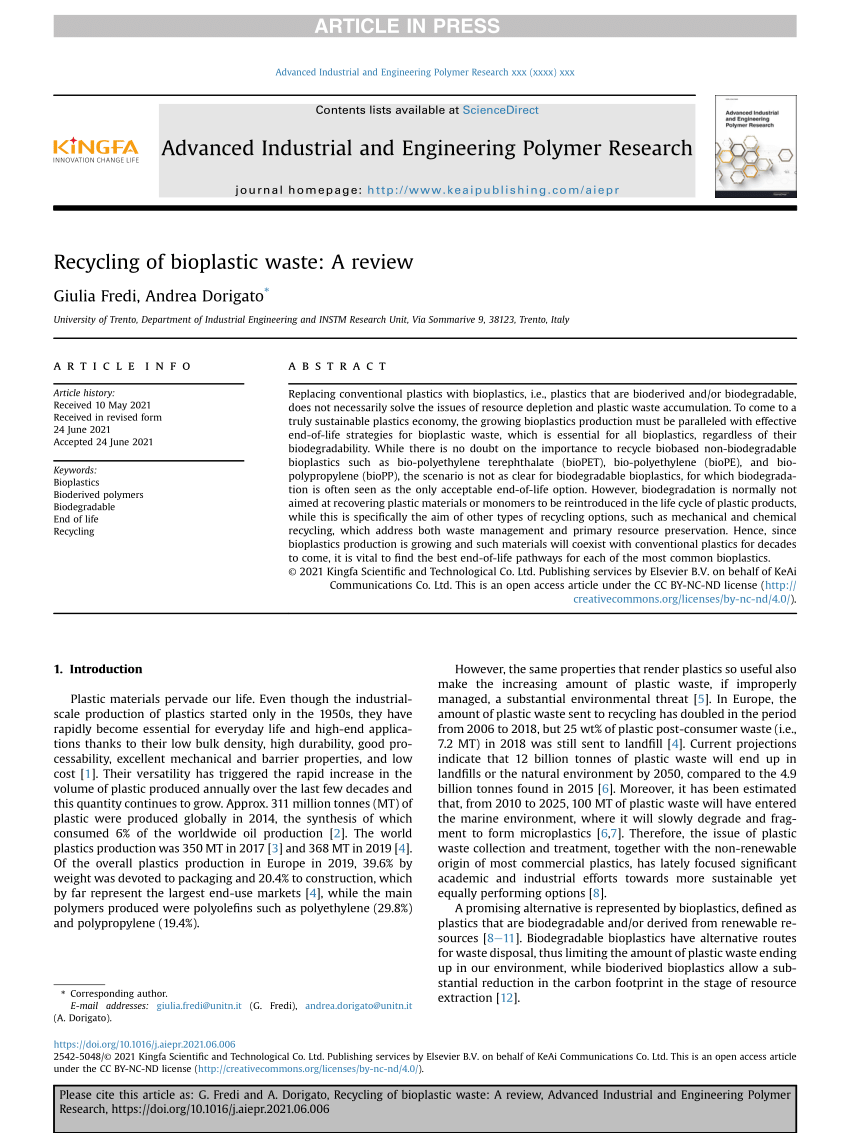 Current application of algae derivatives for bioplastic production: A  review - ScienceDirect