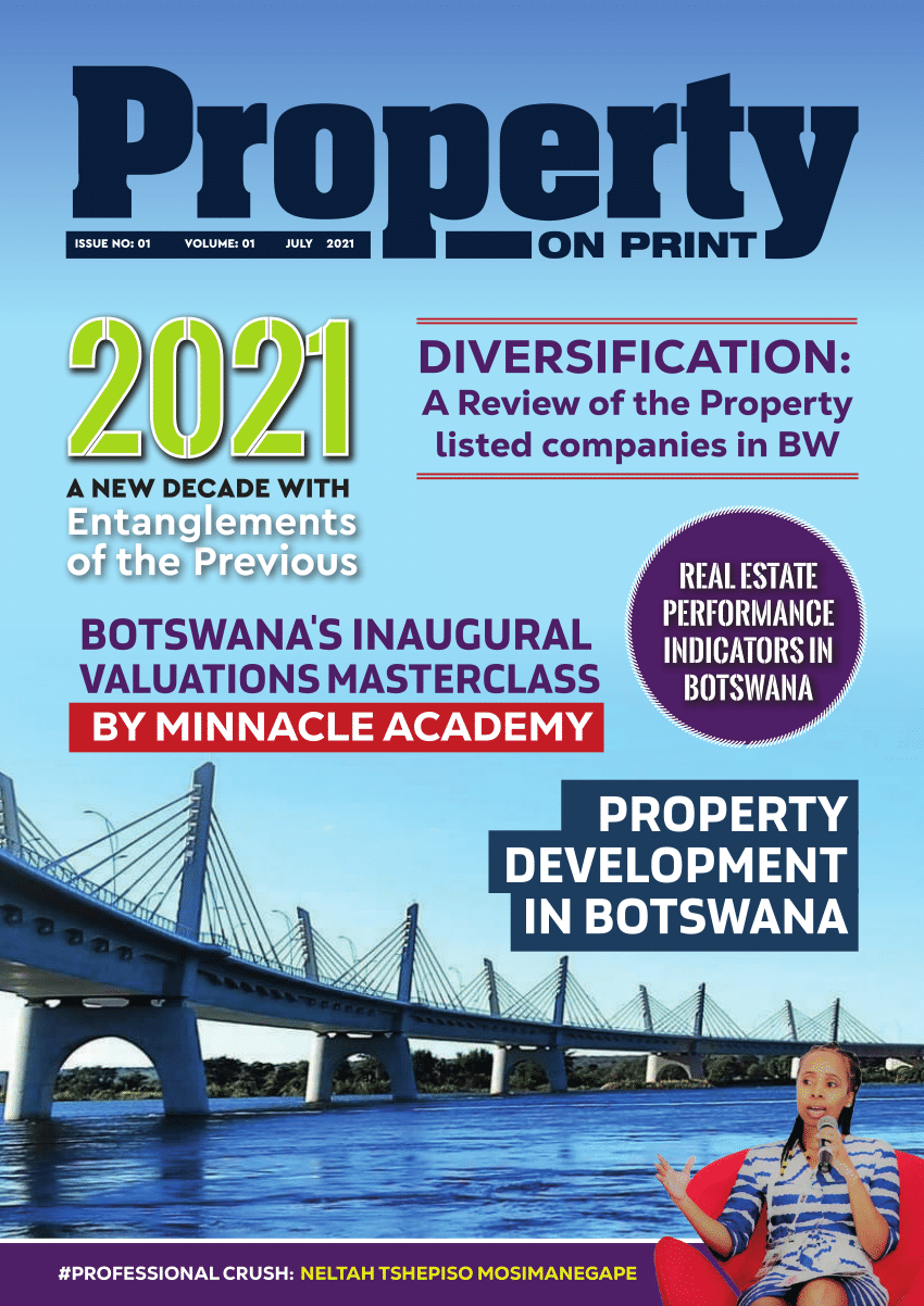 Pdf Property On Print Magazine Real Estate Intelligence And Performance In Botswana