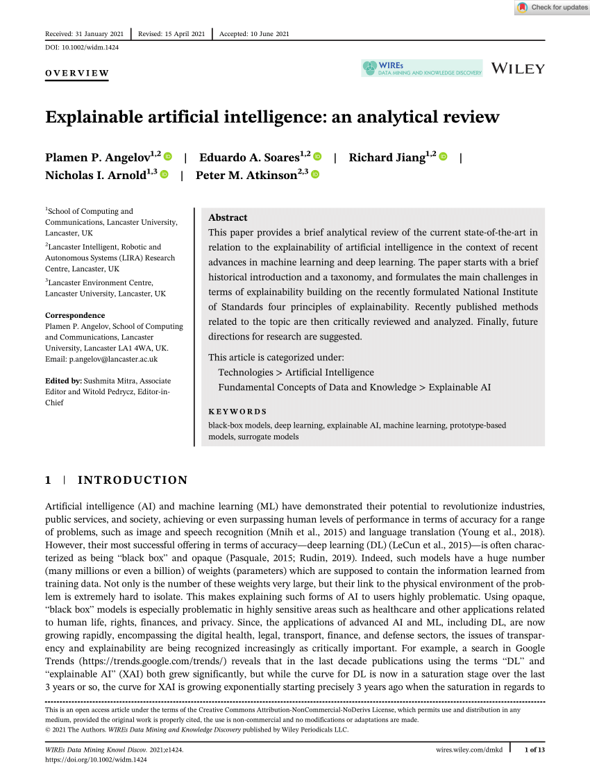 literature review on artificial intelligence pdf