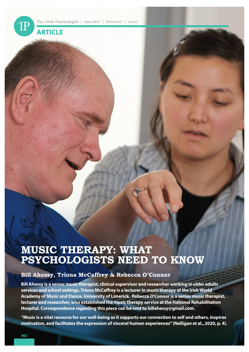 research studies on music therapy