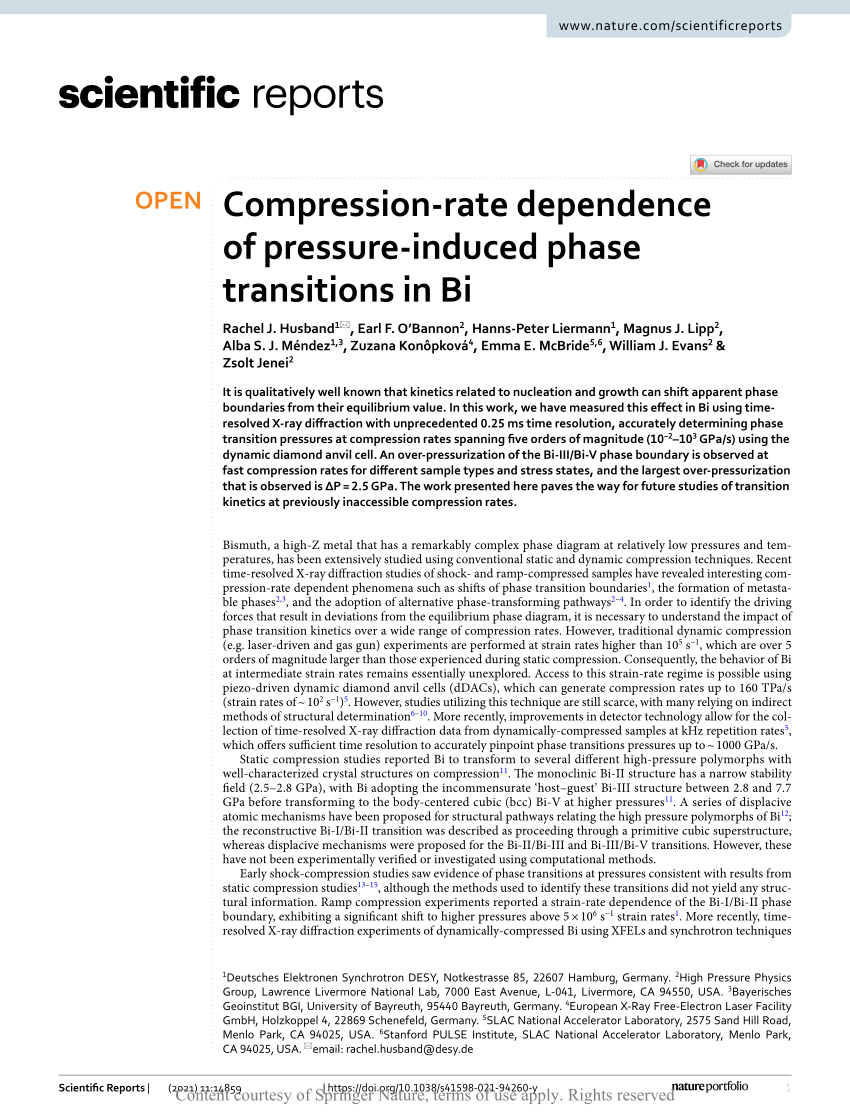 Compression-rate dependence of pressure-induced phase transitions