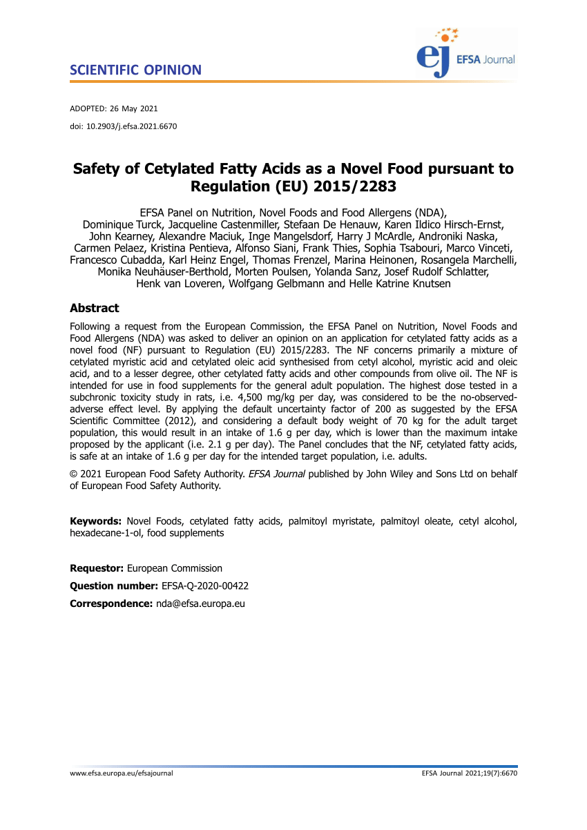 Cetyl alcohol, CAS No. 36653-82-4, Aliphatic Alcohols