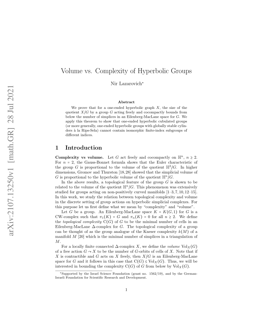 pdf-volume-vs-complexity-of-hyperbolic-groups