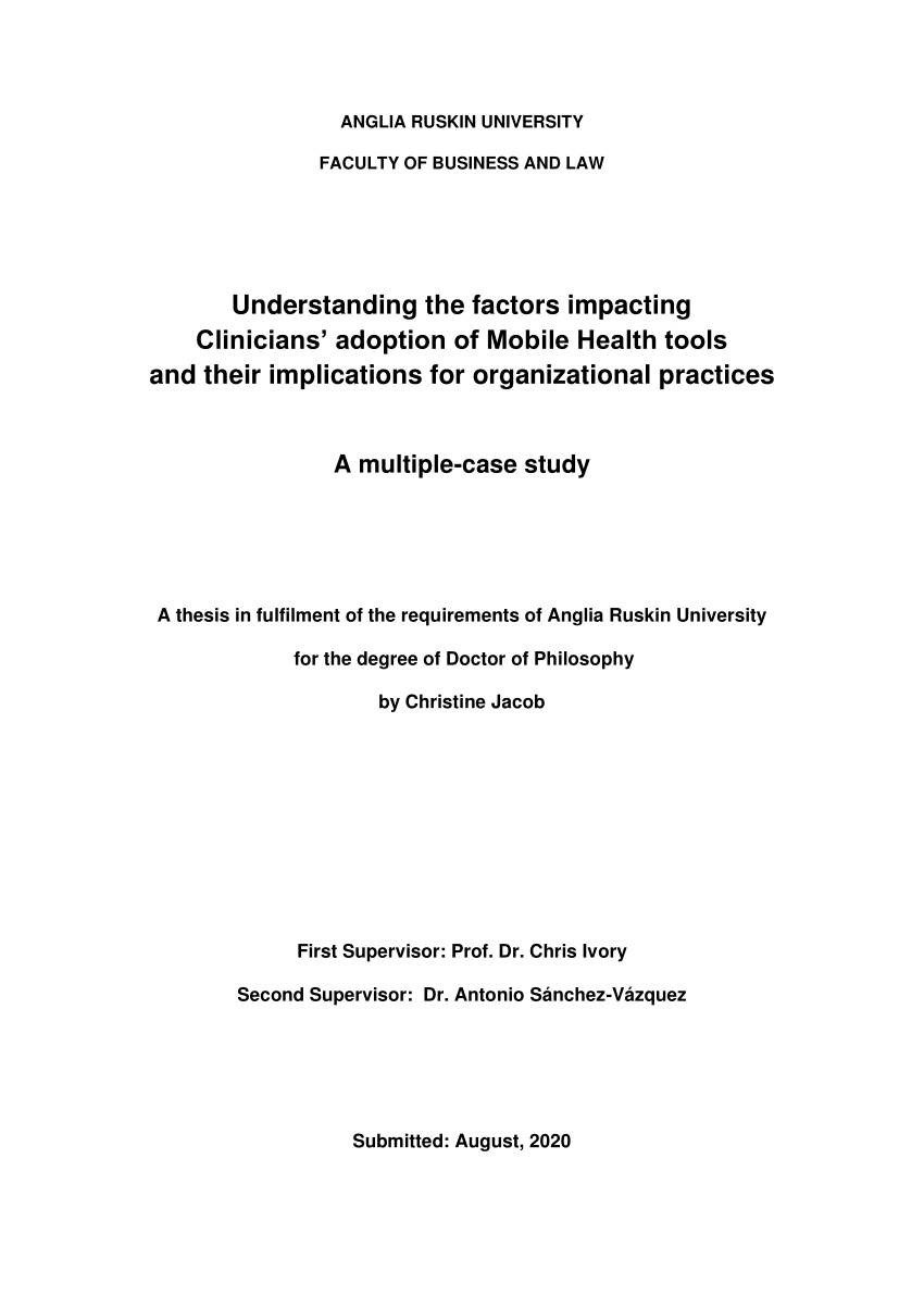 multiple case study phd thesis