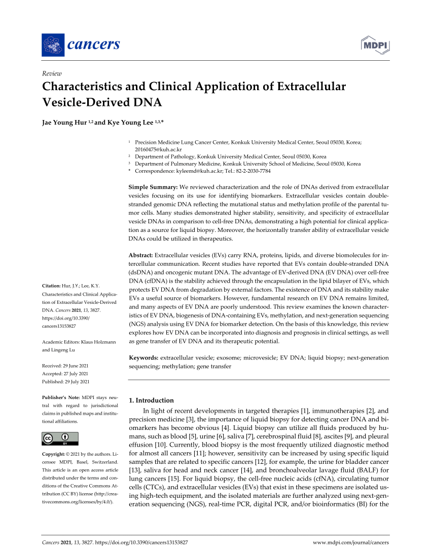 Low-coverage whole-genome sequencing of extracellular vesicle-associated  DNA in patients with metastatic cancer