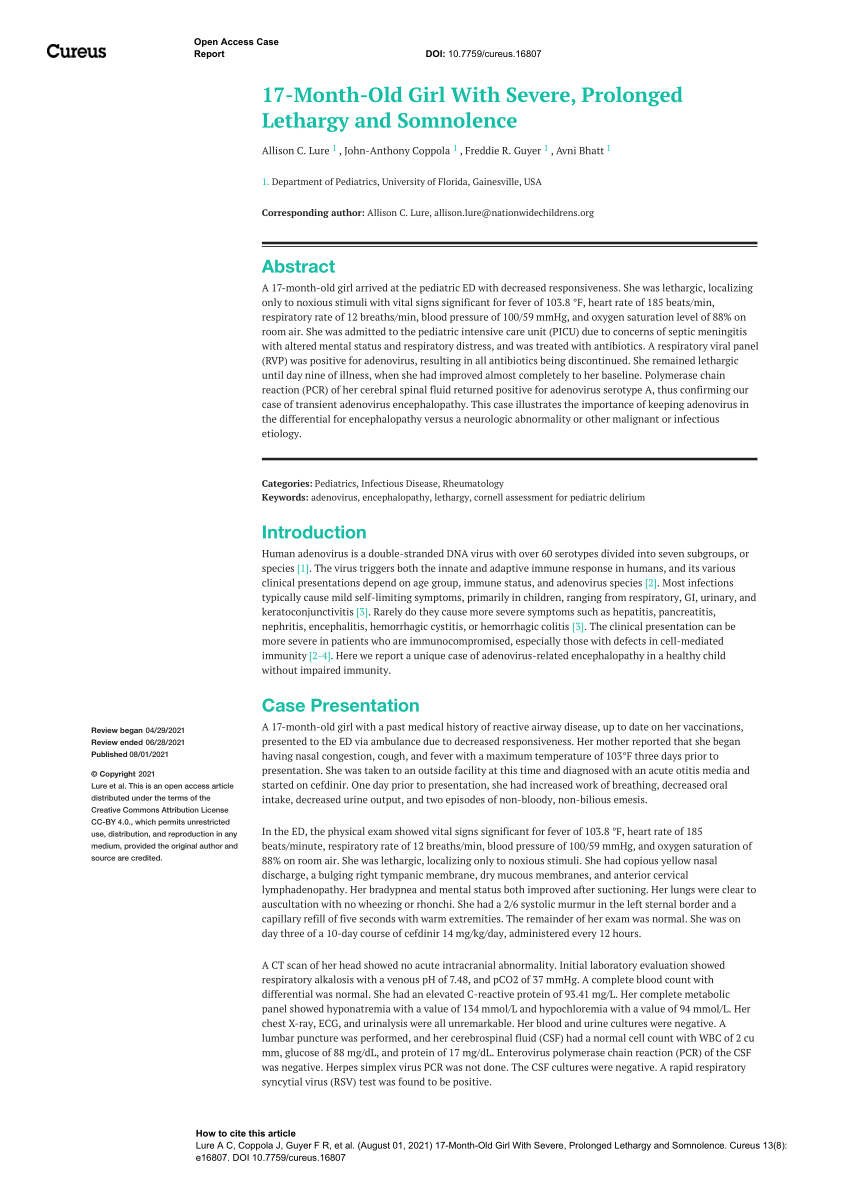 pdf-17-month-old-girl-with-severe-prolonged-lethargy-and-somnolence