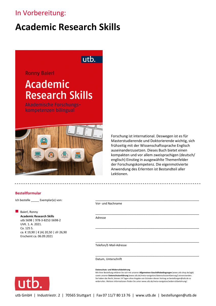 academic research skills assignment